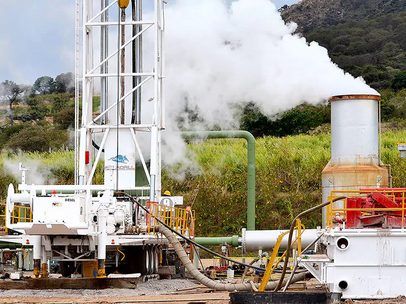 Pozos geotérmicos para generar energía